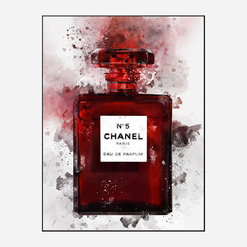 Chanel best sale red bottle